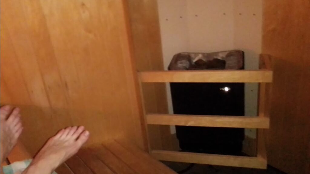 Me in sauna
